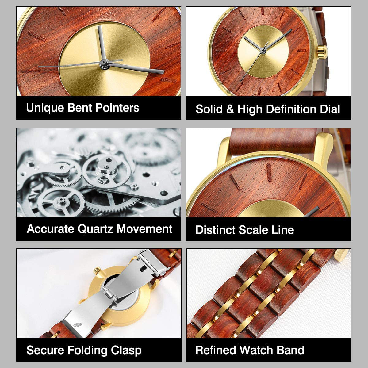 🔥Hot Sale-Wooden Watches Best Gifts