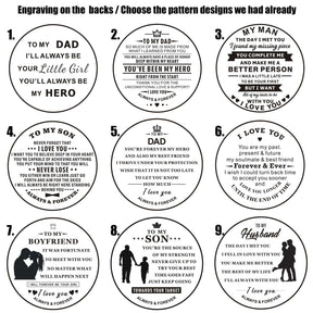 9 personalized engraving patterns for different members