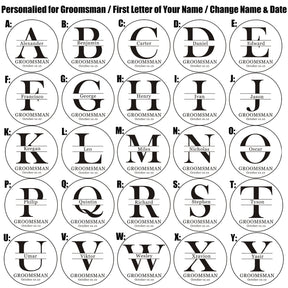 25 engraving designs for groomsman